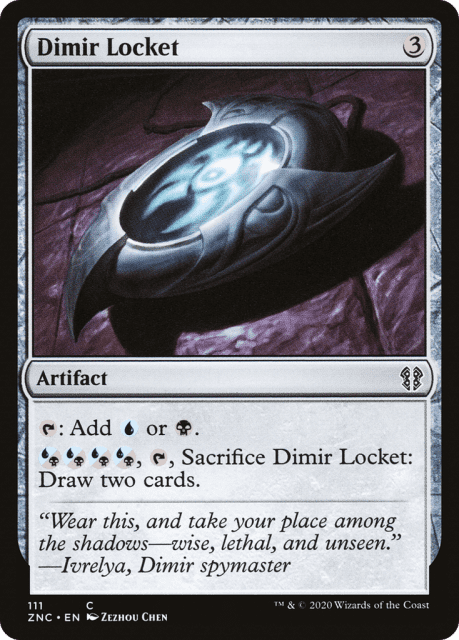 Dimir Locket (111) — Zendikar Rising Commander