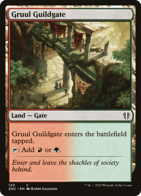 Gruul Guildgate (130) — Zendikar Rising Commander