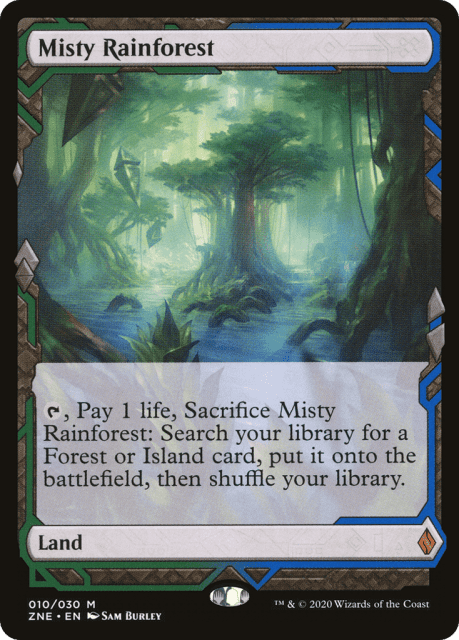Misty Rainforest (10) — Zendikar Rising Expeditions