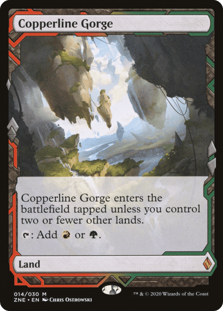 Copperline Gorge (14) — Zendikar Rising Expeditions