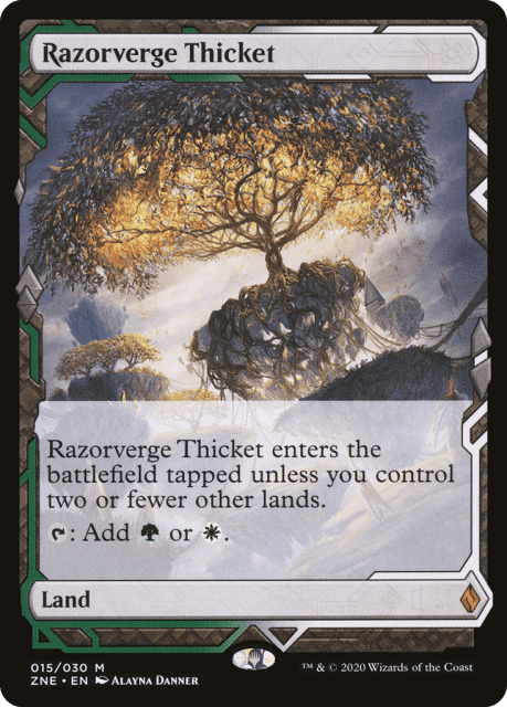 Razorverge Thicket (15) — Zendikar Rising Expeditions