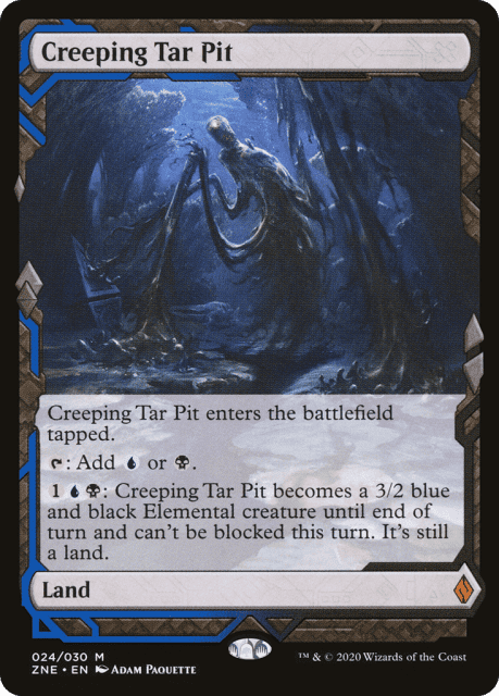 Creeping Tar Pit (24) — Zendikar Rising Expeditions