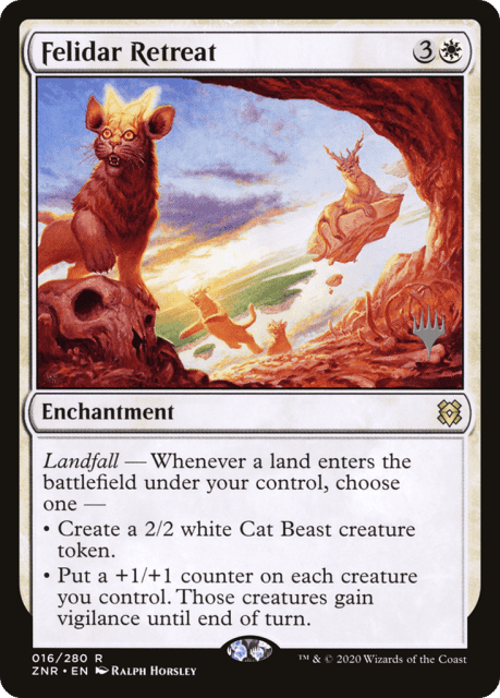 Felidar Retreat (16) — Zendikar Rising Promos