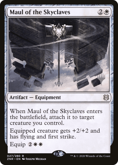 Maul of the Skyclaves (27) — Zendikar Rising Promos