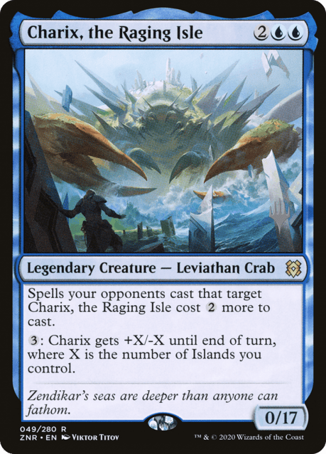 Charix, the Raging Isle (49) — Zendikar Rising Promos