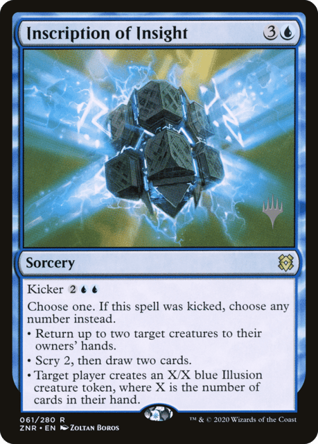 Inscription of Insight (61) — Zendikar Rising Promos