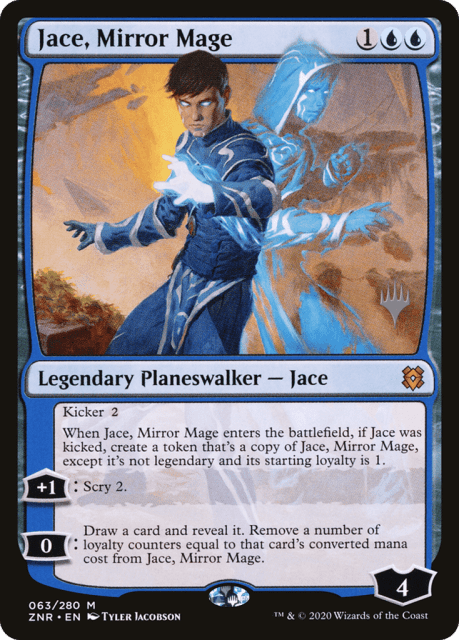 Jace, Mirror Mage (63) — Zendikar Rising Promos
