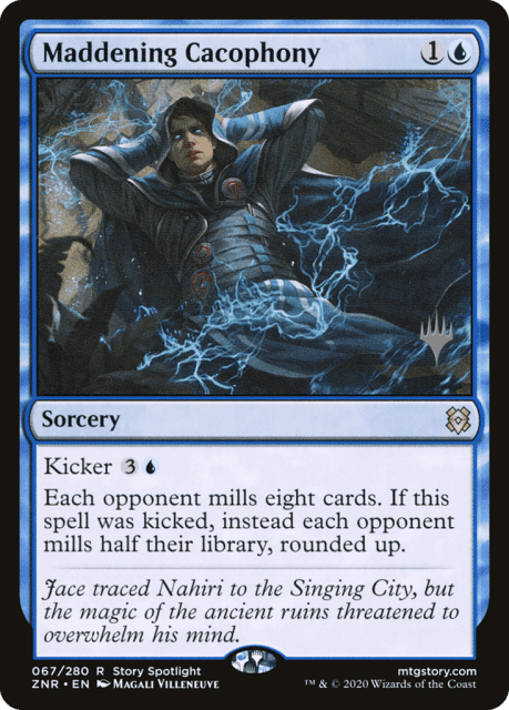 Maddening Cacophony (67) — Zendikar Rising Promos