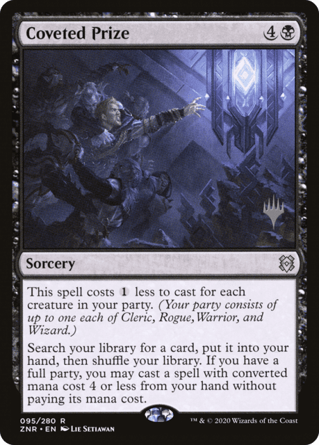 Coveted Prize (95) — Zendikar Rising Promos