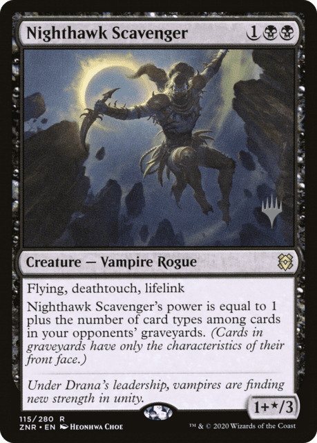 Nighthawk Scavenger (115) — Zendikar Rising Promos