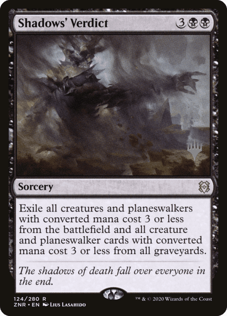 Shadows' Verdict (124) — Zendikar Rising Promos