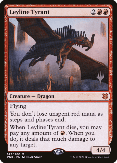 Leyline Tyrant (147) — Zendikar Rising Promos