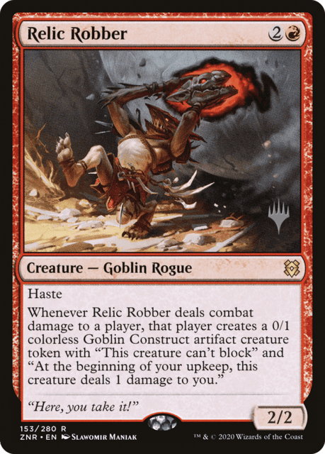 Relic Robber (153) — Zendikar Rising Promos