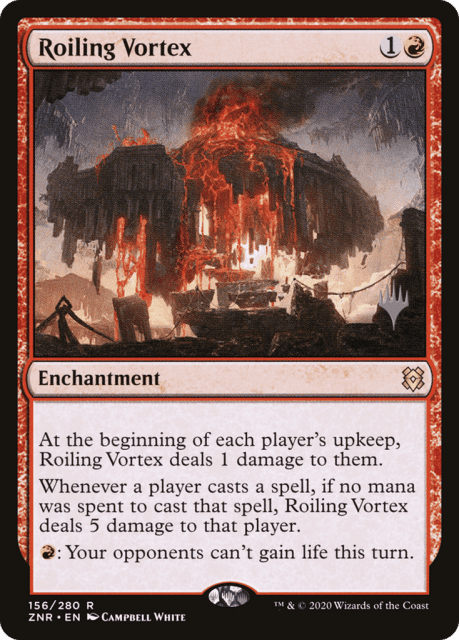 Roiling Vortex (156) — Zendikar Rising Promos