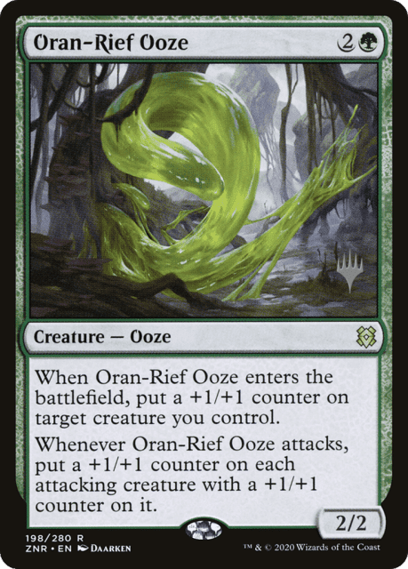 Oran-Rief Ooze (198) — Zendikar Rising Promos