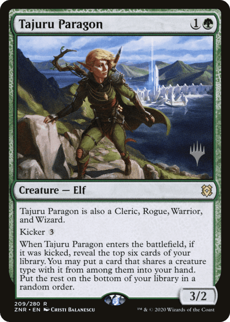 Tajuru Paragon (209) — Zendikar Rising Promos