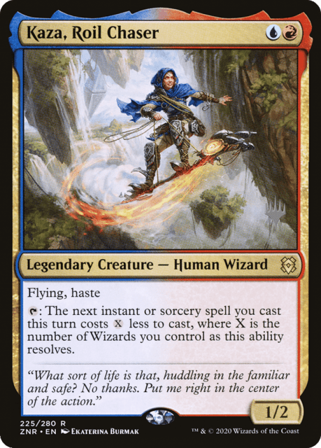 Kaza, Roil Chaser (225) — Zendikar Rising Promos