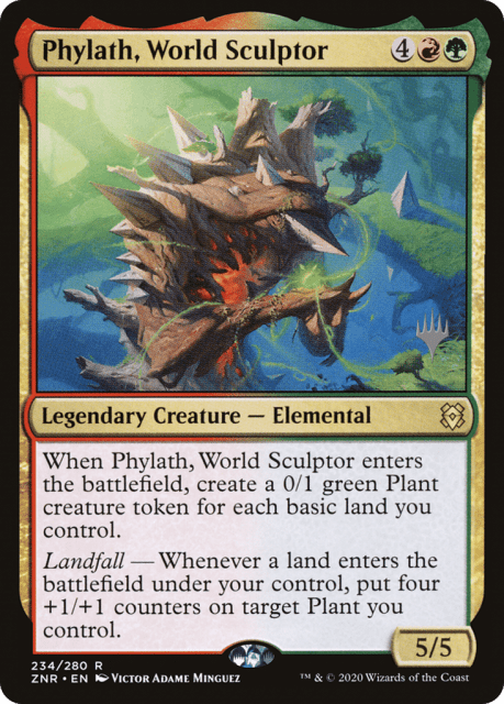Phylath, World Sculptor (234) — Zendikar Rising Promos