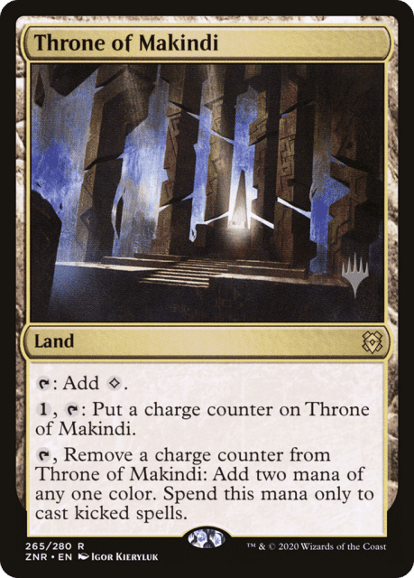 Throne of Makindi (265) — Zendikar Rising Promos