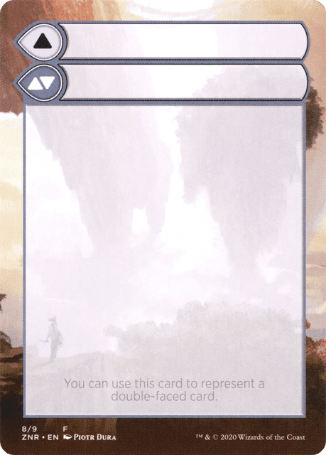 Double-Faced Substitute Card (8) — Zendikar Rising Substitute Cards