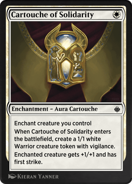 Cartouche of Solidarity (8) — Amonkhet Remastered