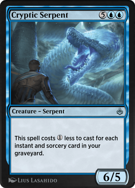 Cryptic Serpent (57) — Amonkhet Remastered