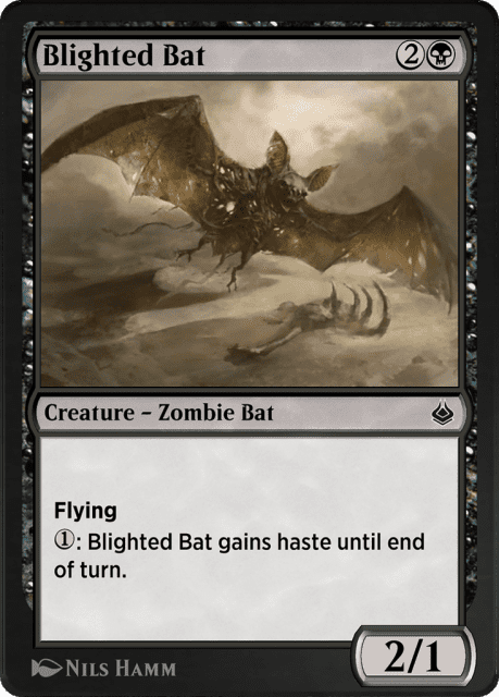 Blighted Bat (93) — Amonkhet Remastered