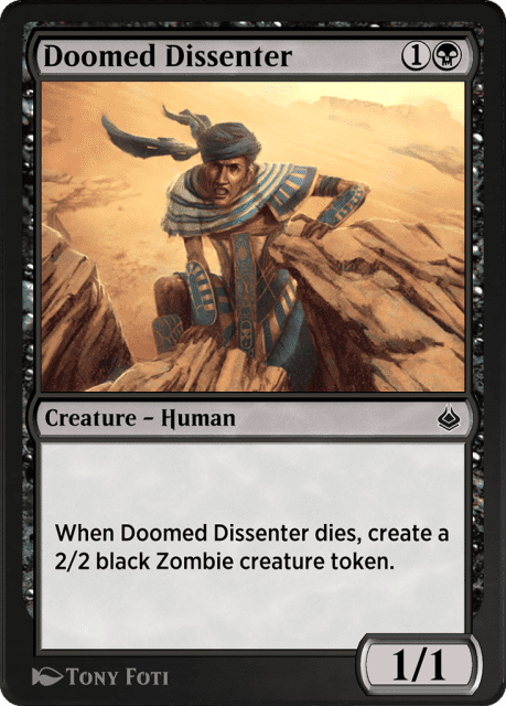 Doomed Dissenter (101) — Amonkhet Remastered