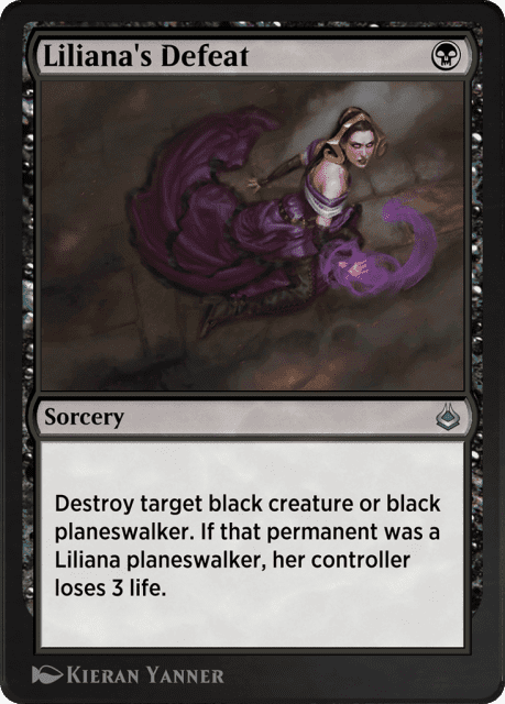 Liliana's Defeat (112) — Amonkhet Remastered