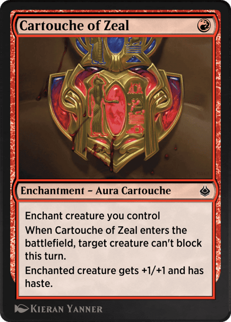 Cartouche of Zeal (145) — Amonkhet Remastered