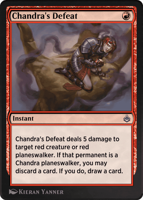 Chandra's Defeat (147) — Amonkhet Remastered