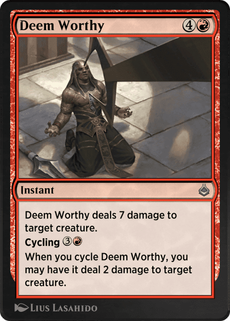 Deem Worthy (150) — Amonkhet Remastered