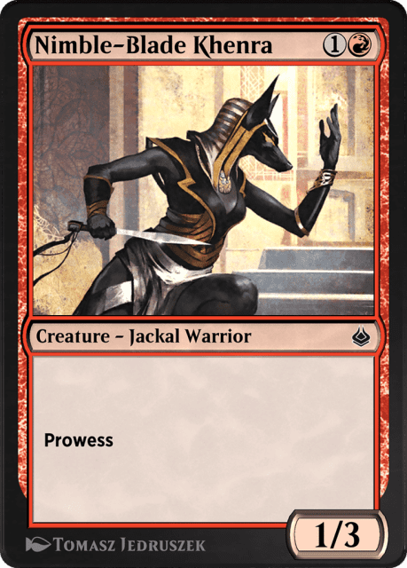 Nimble-Blade Khenra (168) — Amonkhet Remastered