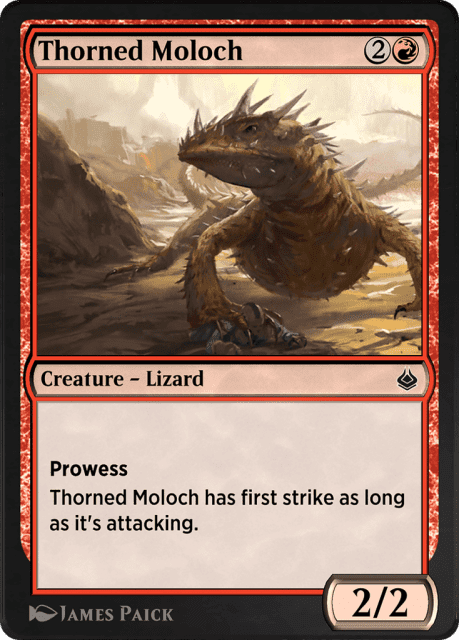 Thorned Moloch (177) — Amonkhet Remastered