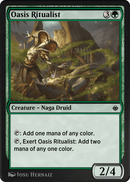 Oasis Ritualist (205) — Amonkhet Remastered