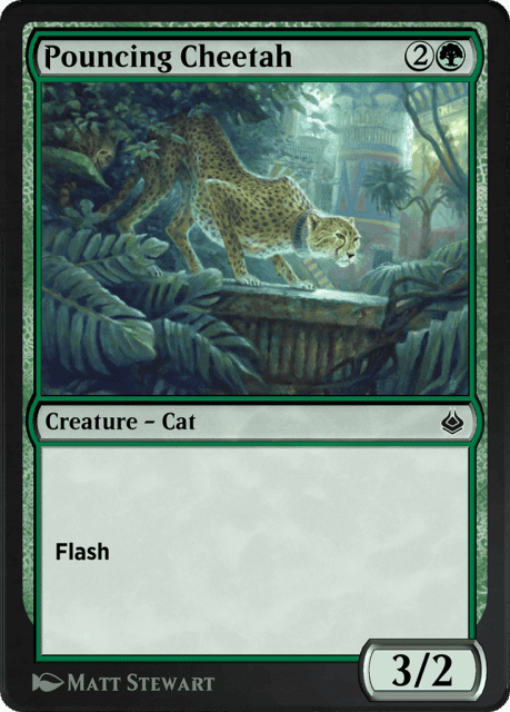 Pouncing Cheetah (207) — Amonkhet Remastered