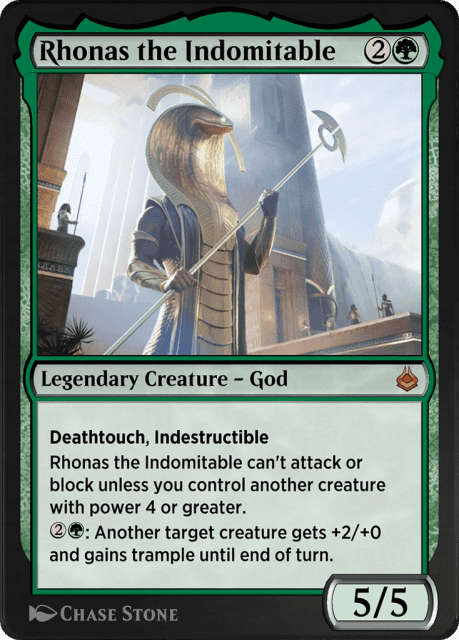Rhonas the Indomitable (213) — Amonkhet Remastered