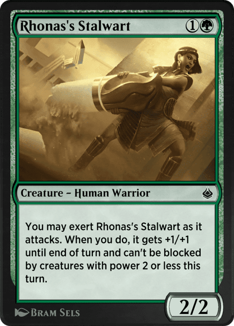 Rhonas's Stalwart (214) — Amonkhet Remastered