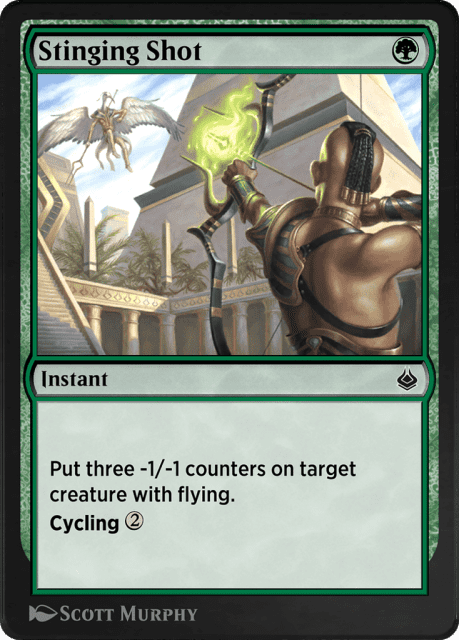 Stinging Shot (221) — Amonkhet Remastered