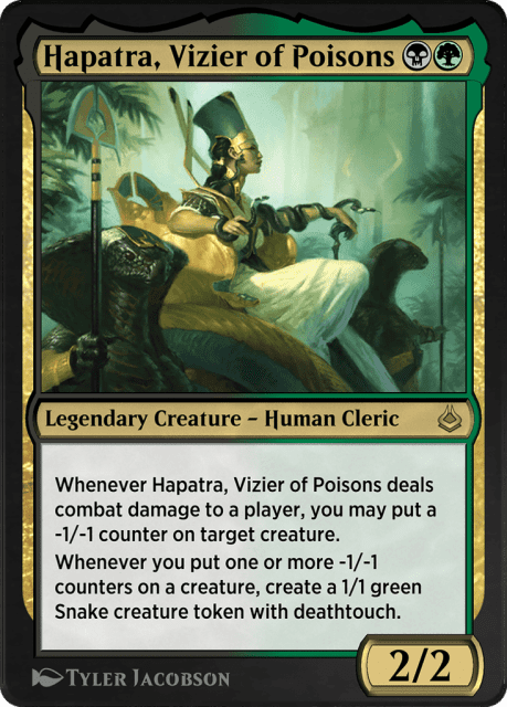 Hapatra, Vizier of Poisons (238) — Amonkhet Remastered