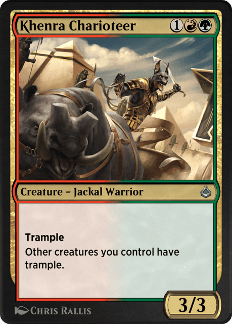 Khenra Charioteer (241) — Amonkhet Remastered