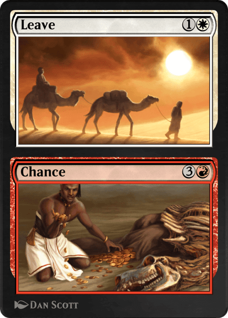 Leave // Chance (242) — Amonkhet Remastered