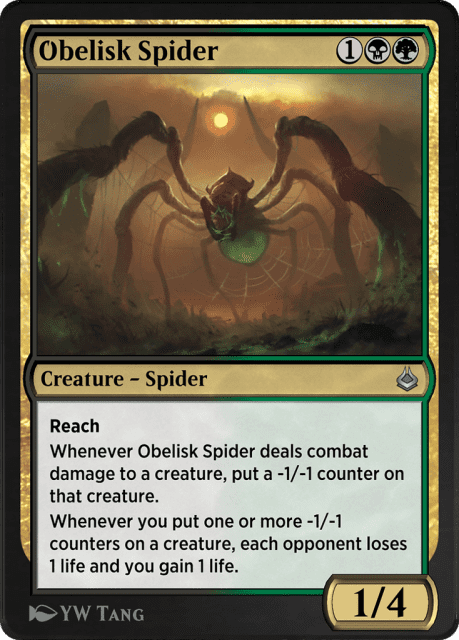 Obelisk Spider (249) — Amonkhet Remastered