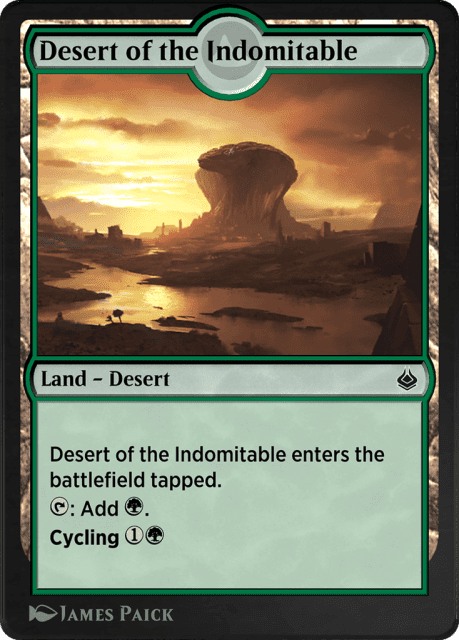Desert of the Indomitable (289) — Amonkhet Remastered