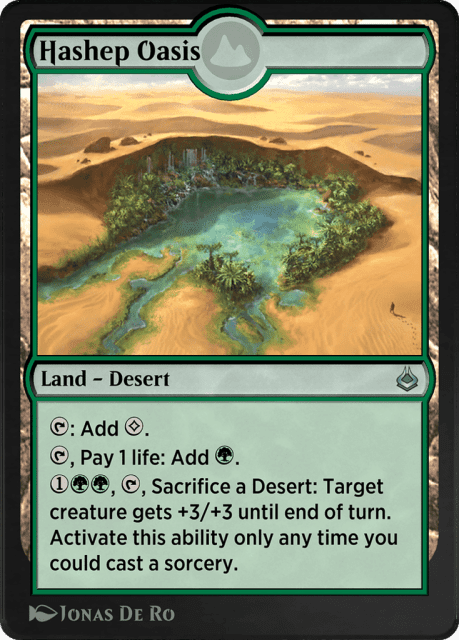 Hashep Oasis (301) — Amonkhet Remastered