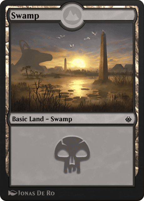 Swamp (332) — Amonkhet Remastered