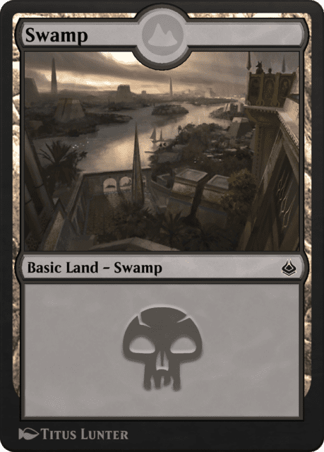 Swamp (334) — Amonkhet Remastered