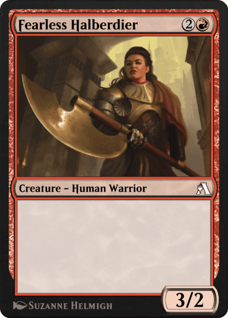 Fearless Halberdier (69) — Arena Beginner Set