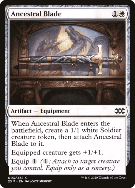 Ancestral Blade (3) — Double Masters