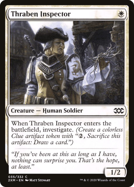 Thraben Inspector (35) — Double Masters
